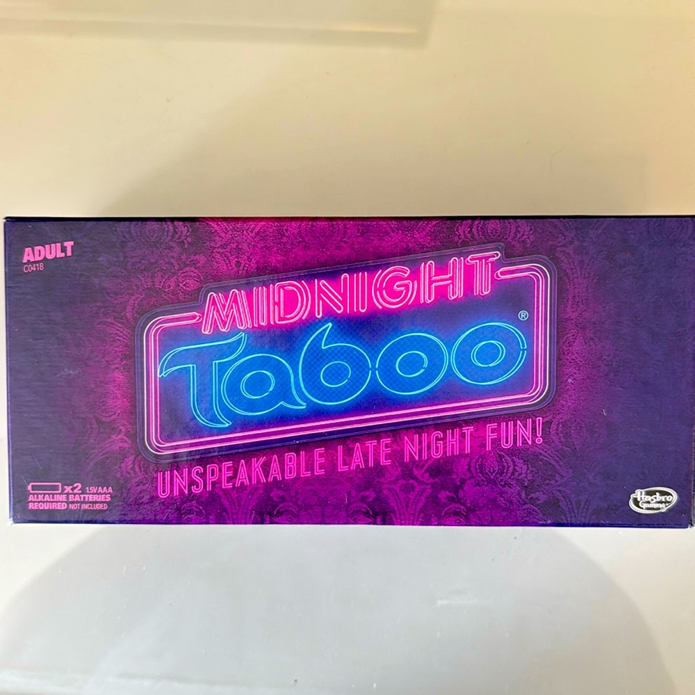 Party Game with Purple Button